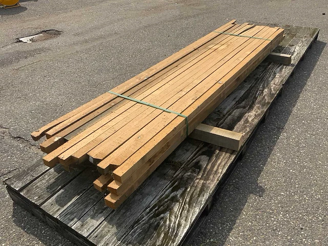 Eiken balk 5x4 (circa 35 stuks) - afbeelding 6 van  9