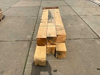 Eiken balk (6x) - afbeelding 2 van  6