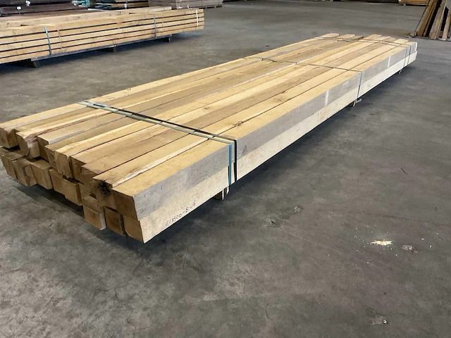 Eiken balken 100x100 mm (20x) - afbeelding 1 van  5
