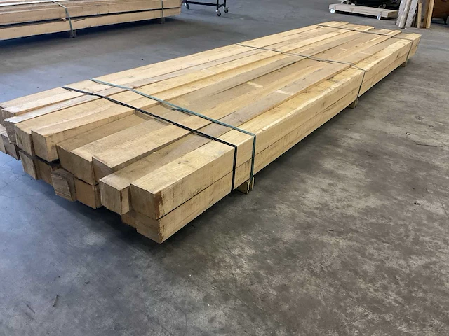 Eiken balken 100x100 mm (20x) - afbeelding 3 van  5