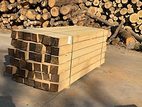 Eiken balken 100x100 mm (42x) - afbeelding 1 van  5
