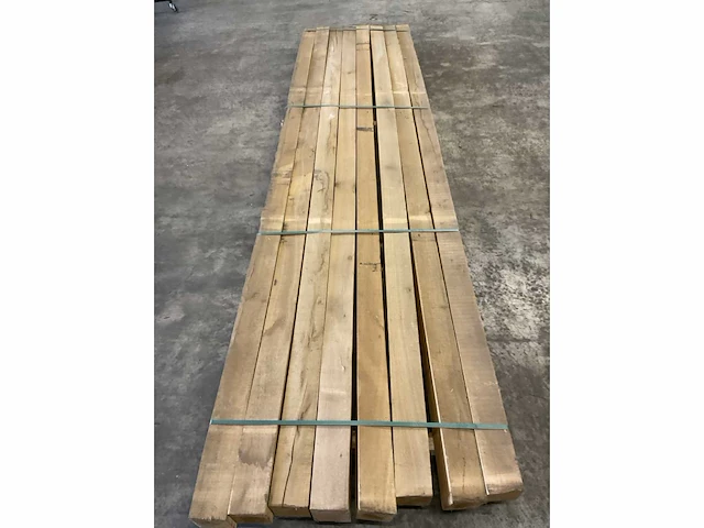 Eiken balken 120x120 mm (8x) - afbeelding 5 van  5