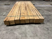 Eiken balken 125x125 mm (8x) - afbeelding 2 van  5