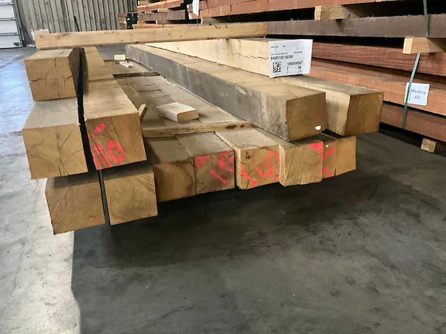 Eiken balken (13x) - afbeelding 4 van  8
