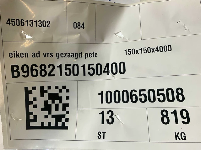 Eiken balken (13x) - afbeelding 8 van  8