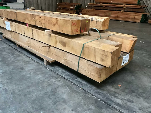 Eiken balken (13x) - afbeelding 5 van  6