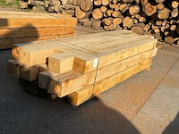 Eiken balken 150x150 mm (15x) - afbeelding 1 van  5