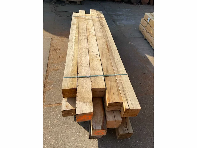 Eiken balken 150x150 mm (15x) - afbeelding 5 van  5