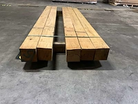 Eiken balken 150x150 mm (5x) - afbeelding 2 van  5