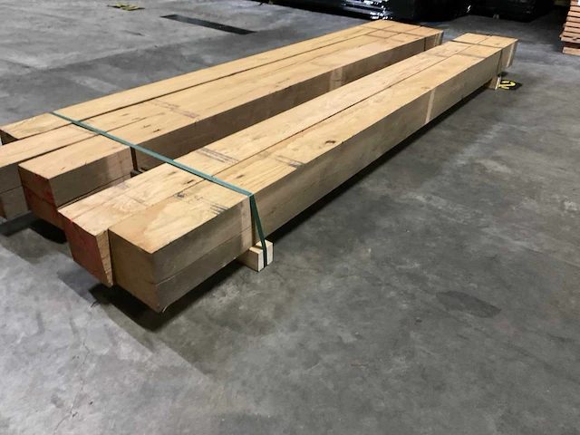 Eiken balken 150x150 mm (5x) - afbeelding 3 van  5