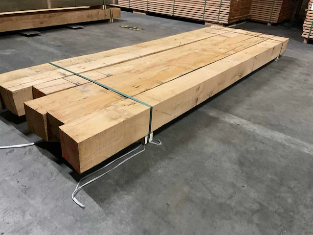Eiken balken 150x150 mm (6x) - afbeelding 3 van  5