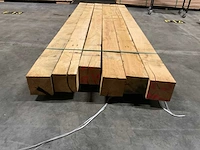 Eiken balken 150x150 mm (6x) - afbeelding 4 van  5