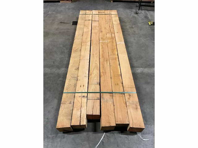 Eiken balken 150x150 mm (6x) - afbeelding 5 van  5