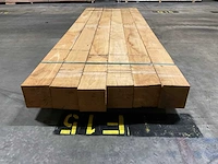 Eiken balken 150x150 mm (6x) - afbeelding 2 van  5