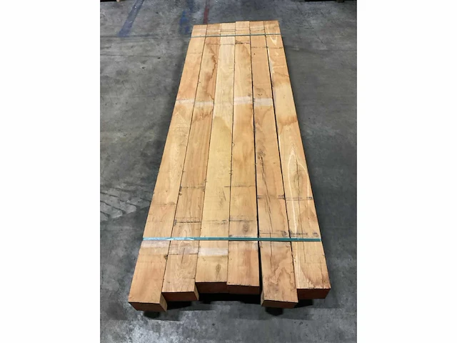 Eiken balken 150x150 mm (6x) - afbeelding 5 van  5