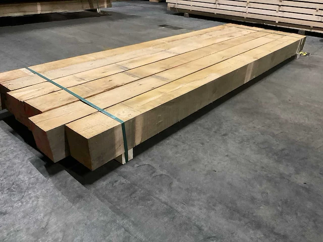 Eiken balken 150x150 mm (6x) - afbeelding 3 van  5