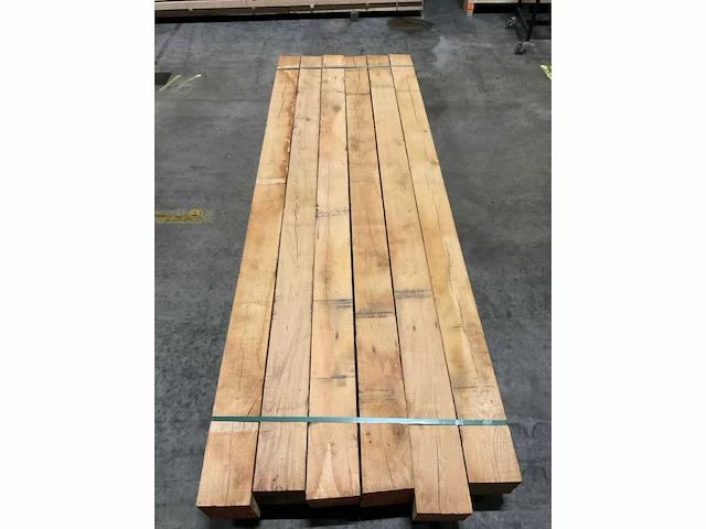 Eiken balken 150x150 mm (6x) - afbeelding 5 van  5