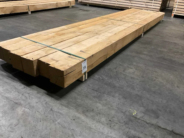 Eiken balken 150x150 mm (6x) - afbeelding 1 van  5