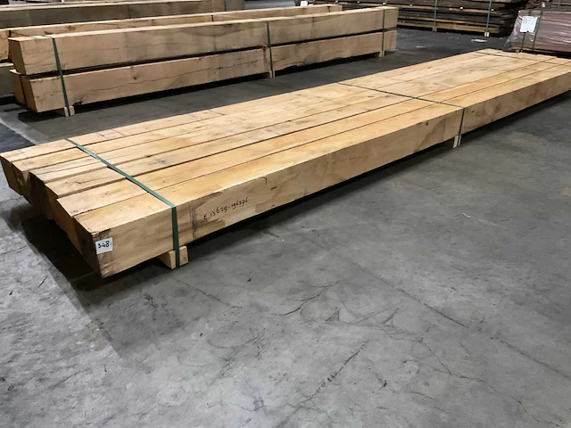 Eiken balken 150x150 mm (6x) - afbeelding 3 van  5