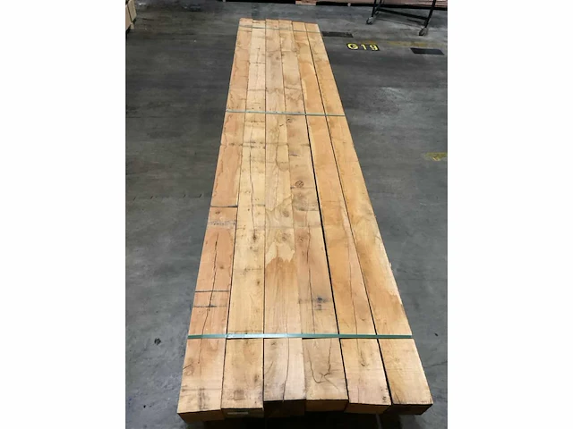 Eiken balken 150x150 mm (6x) - afbeelding 5 van  5