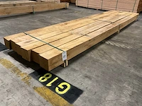 Eiken balken 150x150 mm (6x) - afbeelding 1 van  5