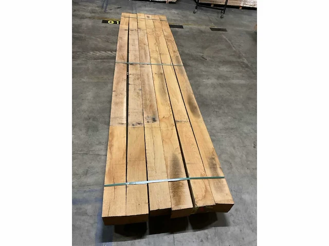 Eiken balken 150x150 mm (6x) - afbeelding 5 van  5