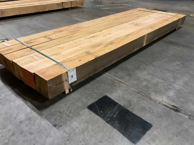 Eiken balken 150x150 mm (6x) - afbeelding 1 van  5
