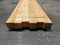 Eiken balken 150x150 mm (6x) - afbeelding 4 van  5