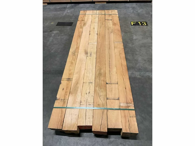 Eiken balken 150x150 mm (6x) - afbeelding 5 van  5