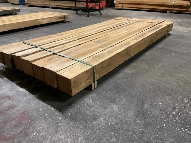 Eiken balken 150x150 mm (7x) - afbeelding 3 van  5