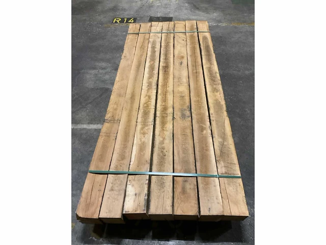 Eiken balken 150x150 mm (7x) - afbeelding 5 van  5