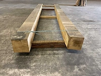 Eiken balken 200x200 mm (2x) - afbeelding 2 van  5