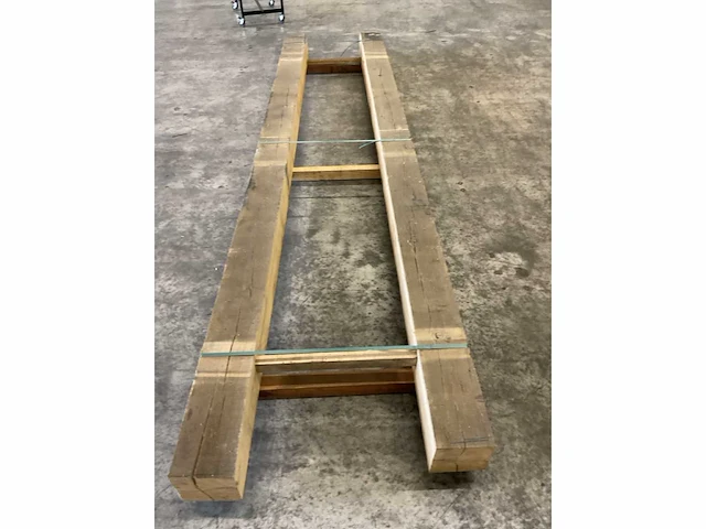 Eiken balken 200x200 mm (2x) - afbeelding 5 van  5