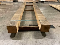 Eiken balken 200x200 mm (2x) - afbeelding 4 van  5