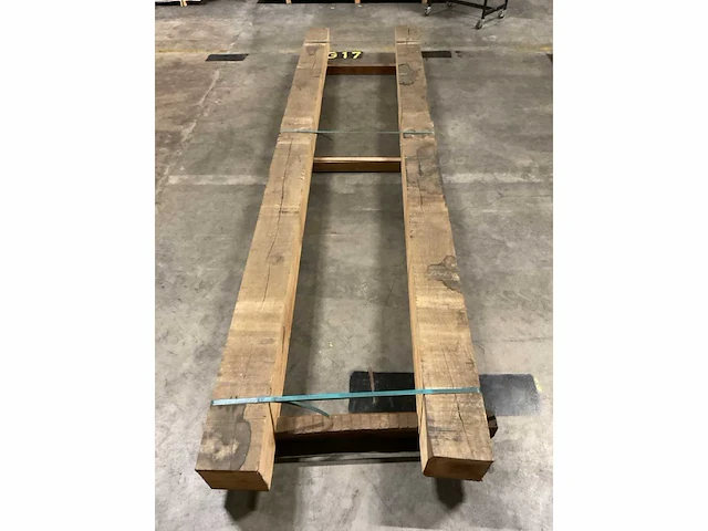 Eiken balken 200x200 mm (2x) - afbeelding 5 van  5