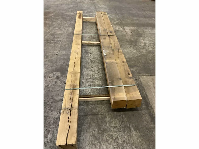 Eiken balken 200x200 mm (3x) - afbeelding 5 van  5