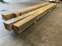 Eiken balken 200x200 mm (4x) - afbeelding 3 van  5