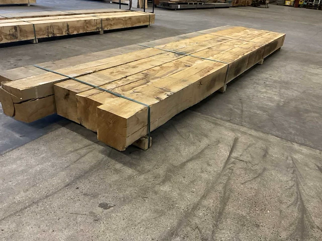 Eiken balken 200x200 mm (5x) - afbeelding 3 van  5