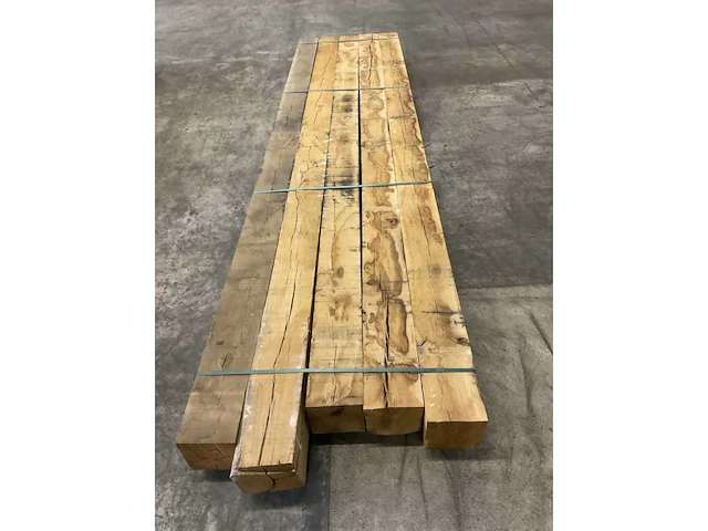 Eiken balken 200x200 mm (5x) - afbeelding 5 van  5