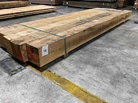 Eiken balken 200x200 mm (5x) - afbeelding 1 van  5