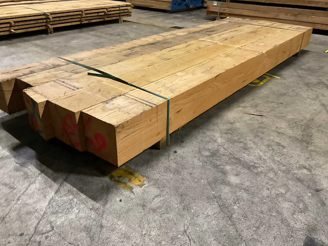 Eiken balken 200x200 mm (5x) - afbeelding 3 van  5