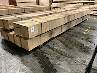 Eiken balken 200x200 mm (9x) - afbeelding 1 van  5