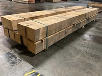 Eiken balken 200x200 mm (9x) - afbeelding 3 van  5
