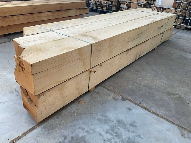 Eiken balken 250x250 mm (6x) - afbeelding 3 van  5