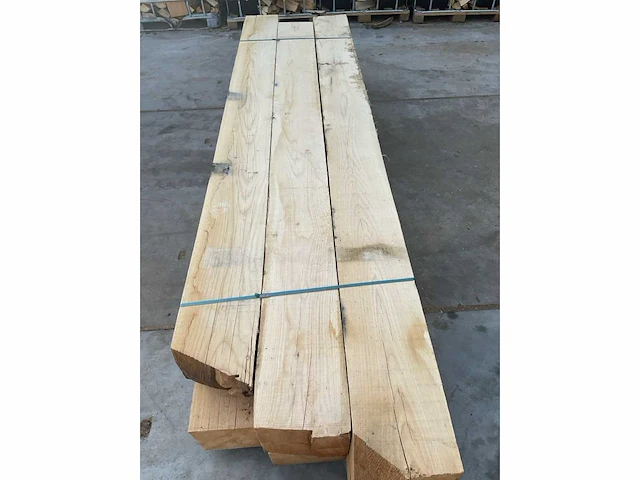 Eiken balken 250x250 mm (6x) - afbeelding 5 van  5