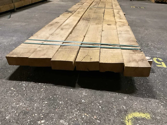Eiken balken 70x150 mm (6x) - afbeelding 4 van  5