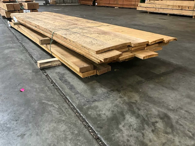 Eiken balken en planken (31x) - afbeelding 6 van  8
