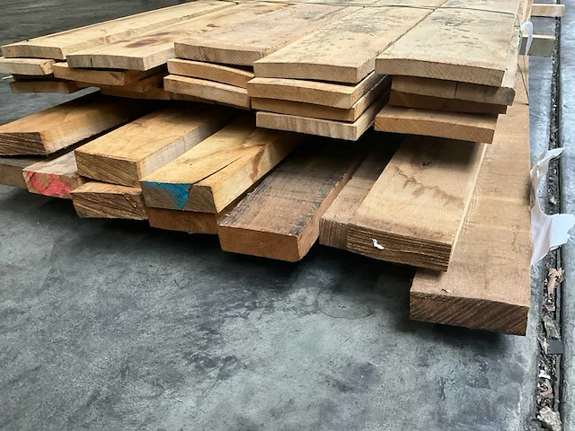 Eiken balken en planken (31x) - afbeelding 7 van  8