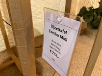 Eiken bijzettafel (3x) - afbeelding 5 van  6