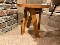 Eiken bijzettafel - afbeelding 3 van  6